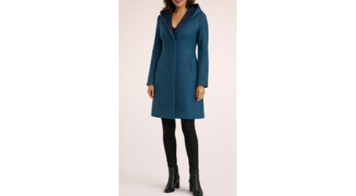 リバーシブルコート｜アルパカ35％　ウール65％｜110,000円