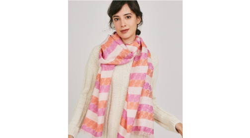 スプリングストール|ベビーアルパカ80% シルク20%|11,000円 200×40cm